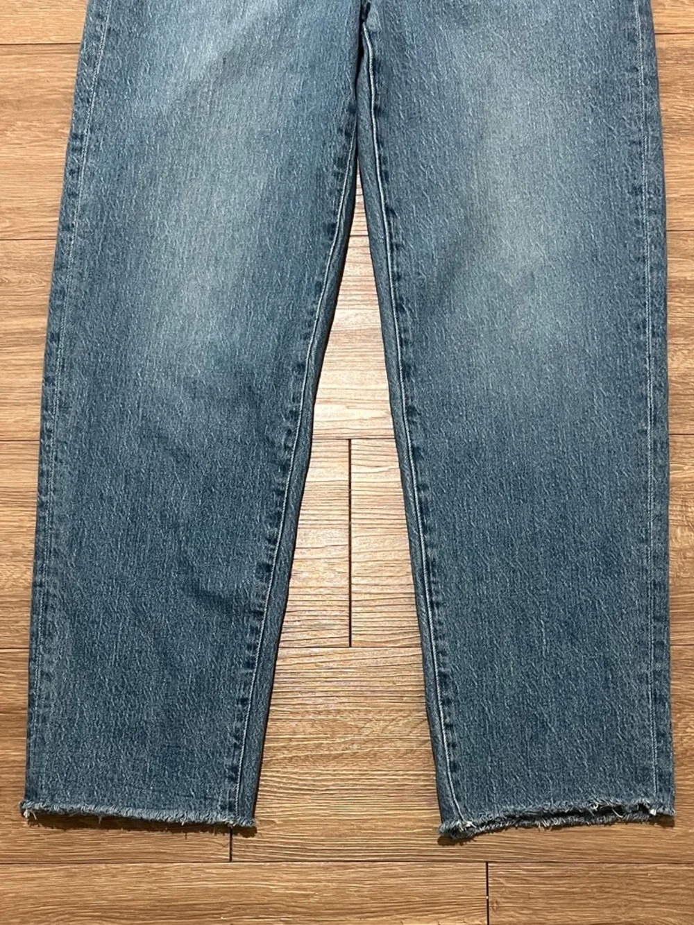 Madewell Women’s The Perfect Vintage Wide-Leg Crop Jeans - GREAT CONDITION - Picture 3 of 9